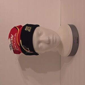 Jerry Nadeau #25 Delphi Racing Knit Hat - Black/Red - OS